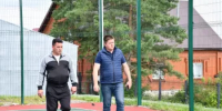 Новая спортивная площадка готовится к открытию - Аскинский район
