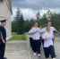 В лагере «Волынь» ко Дню Государственного флага России состоялись строевой смотр и творческий мастер-класс - УМВД Новгородской области