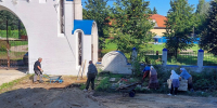 Субботник у храма - Пучежские вести