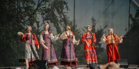 На сцене музея-заповедника выступил ансамбль "Радуница" - Музей-заповедник С.А. Есенина