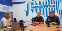 Представители Управления вневедомственной охраны и ФГУП «Охрана» Росгвардии рассказали о специфики службы на бурятском радио - Росгвардия