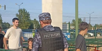 В Дагестане росгвардейцы обеспечили правопорядок на футбольном матче РПЛ - Росгвардия