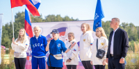Спортивный праздник в честь Дня Российского флага прошел в Люберцах - Телеканал ЛТВ