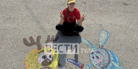 Рисунки Ксении из Болохово появились на билбордах в Москве и у здания «ГТРК «Тула» - ГТРК