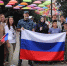 Росгвардейцы Чечни развернули патриотическую акцию в честь Дня Государственного флага России - Росгвардия