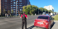 В Новосибирске девятилетний мальчик на велосипеде врезался в иномарку - КП-Новосибирск