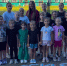 Тренер-преподаватель Алина Курбанова с воспитанницами отделения «Фигурное катание на коньках» поучаствовали в акция «Рисунки на асфальте» ко Дню Флага Российской Федерации - Кукморский район