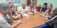 «Три цвета России»: как мы нашли общий язык между поколениями! - Межпоселенческая библиотека