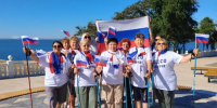 В учреждениях соцобслуживания Крыма отметили День Государственного флага Российской Федерации - Минтруд Республики Крым
