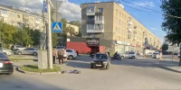 Девочка-подросток на электросамокате попала под колеса кроссовера. Фото - Сетевое издание Толк