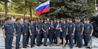 Сотрудники МЧС Ставрополья отметили День Государственного флага России - МЧС Ставропольского края