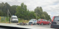 В Серпухове произошло жёсткое ДТП с мотоциклом - ОКА-ФМ