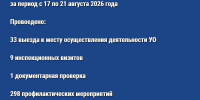 О результатах контрольной (надзорной) деятельности ГЖИ Воронежской области за период с 17 по 21 августа 2026 года - Государственная жилищная инспекция