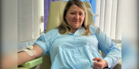 Более 50 донаций: почетный донор из Брянска Марина Евтюшина снова сдала кровь - БрянскToday.Ru