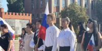 Общественники и Первые приняли участие в митинге ко Дню Государственного флага Российской Федерации - ОМВД Ершовского района 