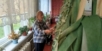 В посёлке Сазоново участницы «Женского движения Единой России» сделали юбилейную, двести двадцатую маскировочную сеть - Единая Россия
