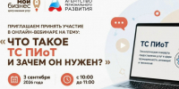 Предпринимателей приглашают на онлайн-вебинар: «Что такое ТС ПИоТ и зачем он нужен?». - Администрация г. Северодвинска
