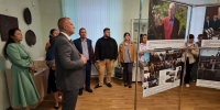 Иван Сухарев открыл выставку, посвящённую основателю ЛДПР в Сибае - ЛДПР