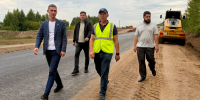 В Менделеевском районе продолжается капитальный ремонт подъездной дороги к Бондюге и промышленному парку «Бондюжский» - Менделеевский район