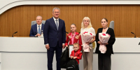 Радий Хабиров отметил достижения Полиной Дмитриевой в спортивной гимнастике - Аургазинский вестник
