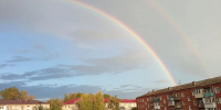 Омичи вечером заметили небесное чудо - СуперОмск
