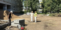 Школьные дворы готовятся к новому учебному году - Единая Россия