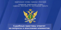 Судебные приставы ответят на вопросы о взыскании алиментов - УФССП