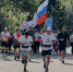 В Магнитогорске в парке у Вечного огня состоялась спортивная пробежка, приуроченная ко Дню Государственного флага Российской Федерации - Магсити74