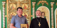 Глава Весьегонского муниципального округа Максим Валерьевич Хованов посетил Троицкий храм г. Весьегонск - Весьегонское благочиние