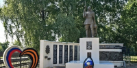 «83-я годовщина Победы в Курской битве» в п. Пристень. - Щигровская епархия