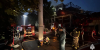 В Уфе потушили пожар в ресторане «Даско гарден» - Сетевое издание Республика Башкортостан