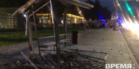 Появились подробности наезда автомобиля на остановку на проспекте Гагарина - Время Н