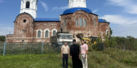 Епископ Мефодий совершил рабочую поездку по строящимся и возрождающимся объектам Епархии - Альметьевская Епархия