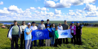 На вершине холма (купола). Фото: Андрей Митюшев - Коми республиканское отделение РГО