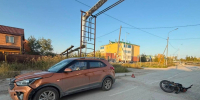 В Якутске 16-летний мотоциклист попал в ДТП, не уступив дорогу автомобилю - ИА SakhaTime
