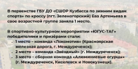 Наши достижения - Междуреченский городской округ