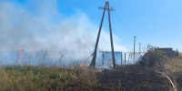 Накануне в СНТ «Тепловик» произошел пожар - ProOren.Ru