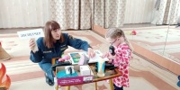 Продолжаются встречи в детских садах по пожарной безопасности - МЧС
