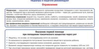 Об экстренном состоянии: отравление - Министерство здравоохранения РБ