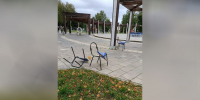 В Угличе вандалы разгромили парк Победы - ГТРК