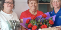 С юбилеем, Ольга Петровна! - Центр по делам гражданской обороны, пожарной безопасности и чрезвычайным ситуациям