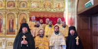 На Архиерейском подворье по благословению Преосвященного епископа Диодора был совершен монашеский постриг - Мелекесская епархия