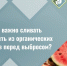 Сочная проблема: почему важно сливать жидкость из органических отходов перед выбросом. - Борисовский район