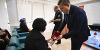 Семье пограничника из Кош-Агачского района передали Орден Мужества - Правительство Республики