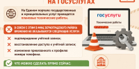 Технические работы на портале Госуслуги - МФЦ