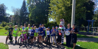 В пришкольных лагерях госавтоинспекторы проводят занятия в автогородках с юными велосипедистами и пешеходами - Администрация г. Домодедово