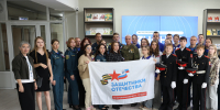 От Петра I до героев СВО: в Кузбассе прошла встреча, посвященная Дню Государственного флага России - Министерство культуры и национальной политики