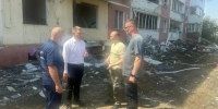 В Краснодаре в пострадавших  от атаки БПЛА домах демонтируют опасные конструкции и затягивают окна плёнкой - Газета Кубань Сегодня
