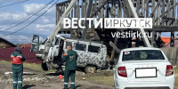 Водитель УАЗа врезался в опору ЛЭП на Байкале - Weacom.Ru