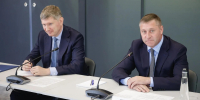 Александр Шуваев и глава Минэкономразвития РФ Максим Решетников пообщались с участниками проекта «Время СВОих героев» - Мир Белогорья